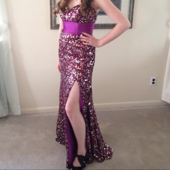 Tony Bowls Paris Prom / formal dress - Picture 3 of 5